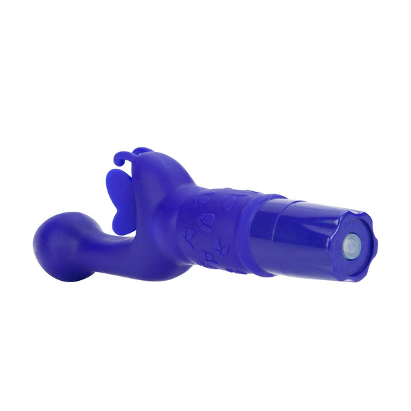 CalExotics Kiss Vibes Silicone Butterfly Kiss G-Spot & Clitoral Vibe - Purple - Extreme Toyz Singapore - https://extremetoyz.com.sg - Sex Toys and Lingerie Online Store - Bondage Gear / Vibrators / Electrosex Toys / Wireless Remote Control Vibes / Sexy Lingerie and Role Play / BDSM / Dungeon Furnitures / Dildos and Strap Ons &nbsp;/ Anal and Prostate Massagers / Anal Douche and Cleaning Aide / Delay Sprays and Gels / Lubricants and more...