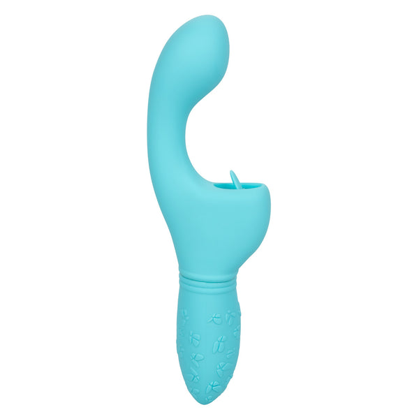 CalExotics Kiss Vibes Rechargeable Butterfly Kiss Flicker G-Spot & Clitoral Vibe - Blue - Extreme Toyz Singapore - https://extremetoyz.com.sg - Sex Toys and Lingerie Online Store - Bondage Gear / Vibrators / Electrosex Toys / Wireless Remote Control Vibes / Sexy Lingerie and Role Play / BDSM / Dungeon Furnitures / Dildos and Strap Ons &nbsp;/ Anal and Prostate Massagers / Anal Douche and Cleaning Aide / Delay Sprays and Gels / Lubricants and more...