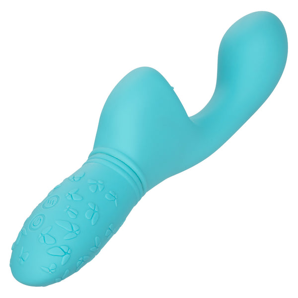 CalExotics Kiss Vibes Rechargeable Butterfly Kiss Flicker G-Spot & Clitoral Vibe - Blue - Extreme Toyz Singapore - https://extremetoyz.com.sg - Sex Toys and Lingerie Online Store - Bondage Gear / Vibrators / Electrosex Toys / Wireless Remote Control Vibes / Sexy Lingerie and Role Play / BDSM / Dungeon Furnitures / Dildos and Strap Ons &nbsp;/ Anal and Prostate Massagers / Anal Douche and Cleaning Aide / Delay Sprays and Gels / Lubricants and more...