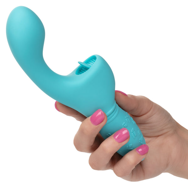 CalExotics Kiss Vibes Rechargeable Butterfly Kiss Flicker G-Spot & Clitoral Vibe - Blue - Extreme Toyz Singapore - https://extremetoyz.com.sg - Sex Toys and Lingerie Online Store - Bondage Gear / Vibrators / Electrosex Toys / Wireless Remote Control Vibes / Sexy Lingerie and Role Play / BDSM / Dungeon Furnitures / Dildos and Strap Ons &nbsp;/ Anal and Prostate Massagers / Anal Douche and Cleaning Aide / Delay Sprays and Gels / Lubricants and more...