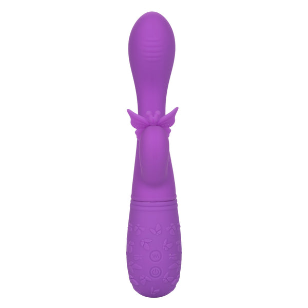 CalExotics Kiss Vibes Rechargeable Butterfly Kiss Flutter G-Spot & Clitoral Vibe - Purple - Extreme Toyz Singapore - https://extremetoyz.com.sg - Sex Toys and Lingerie Online Store - Bondage Gear / Vibrators / Electrosex Toys / Wireless Remote Control Vibes / Sexy Lingerie and Role Play / BDSM / Dungeon Furnitures / Dildos and Strap Ons &nbsp;/ Anal and Prostate Massagers / Anal Douche and Cleaning Aide / Delay Sprays and Gels / Lubricants and more...