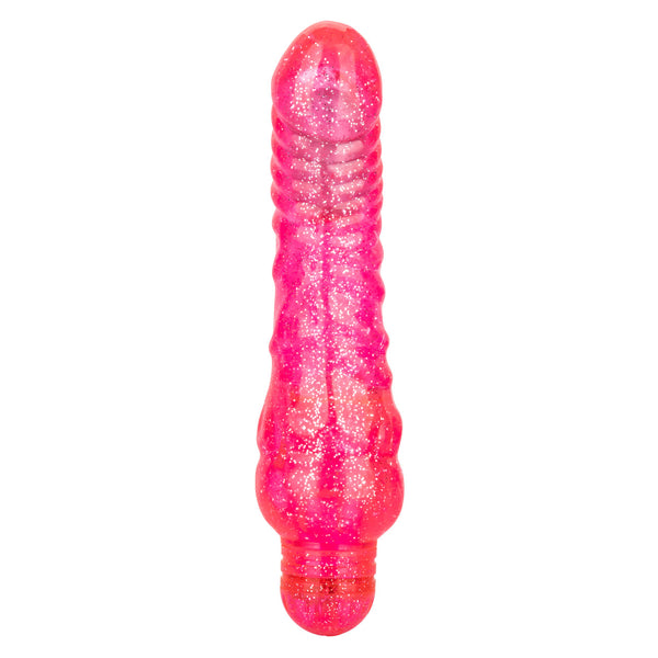 Personality Vibes Sparkle Glitter Jack Vibrator - Pink