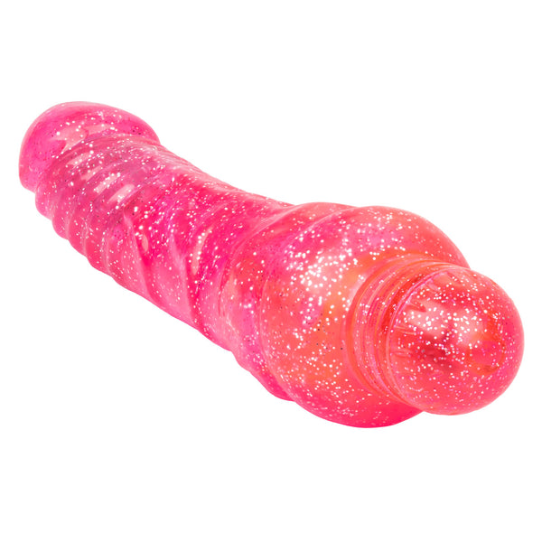 Personality Vibes Sparkle Glitter Jack Vibrator - Pink