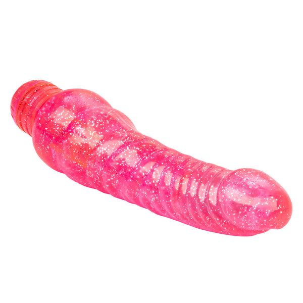 Personality Vibes Sparkle Glitter Jack Vibrator - Pink