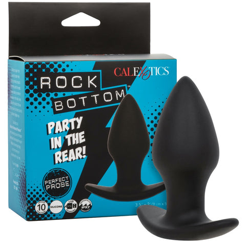 CalExotics Rock Bottom Perfect Probe Rechargeable Anal Vibrator - Extreme Toyz Singapore - https://extremetoyz.com.sg - Sex Toys and Lingerie Online Store - Bondage Gear / Vibrators / Electrosex Toys / Wireless Remote Control Vibes / Sexy Lingerie and Role Play / BDSM / Dungeon Furnitures / Dildos and Strap Ons &nbsp;/ Anal and Prostate Massagers / Anal Douche and Cleaning Aide / Delay Sprays and Gels / Lubricants and more...