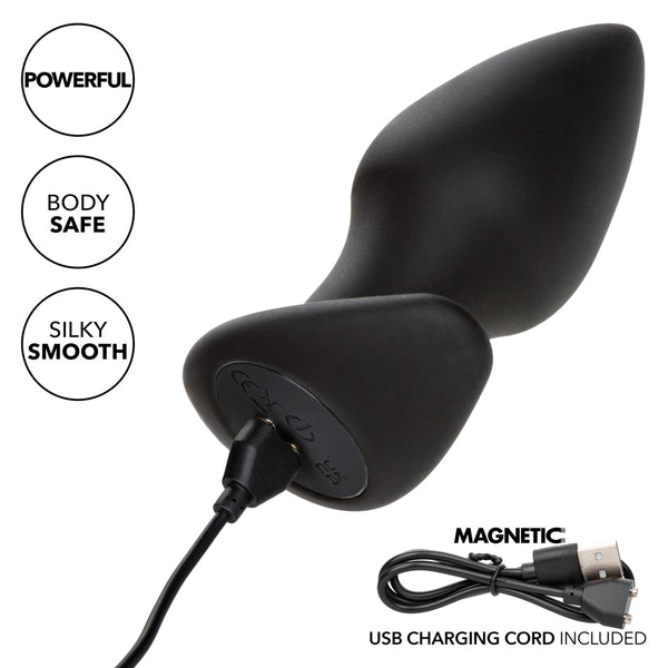 CalExotics Rock Bottom Perfect Probe Rechargeable Anal Vibrator - Extreme Toyz Singapore - https://extremetoyz.com.sg - Sex Toys and Lingerie Online Store - Bondage Gear / Vibrators / Electrosex Toys / Wireless Remote Control Vibes / Sexy Lingerie and Role Play / BDSM / Dungeon Furnitures / Dildos and Strap Ons &nbsp;/ Anal and Prostate Massagers / Anal Douche and Cleaning Aide / Delay Sprays and Gels / Lubricants and more...