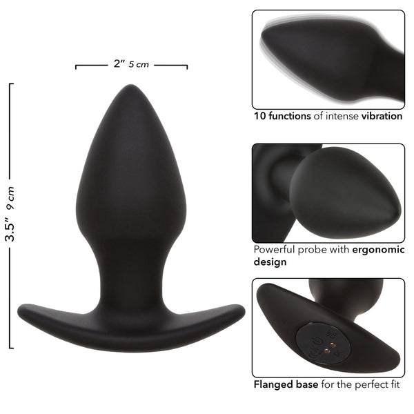 CalExotics Rock Bottom Perfect Probe Rechargeable Anal Vibrator - Extreme Toyz Singapore - https://extremetoyz.com.sg - Sex Toys and Lingerie Online Store - Bondage Gear / Vibrators / Electrosex Toys / Wireless Remote Control Vibes / Sexy Lingerie and Role Play / BDSM / Dungeon Furnitures / Dildos and Strap Ons &nbsp;/ Anal and Prostate Massagers / Anal Douche and Cleaning Aide / Delay Sprays and Gels / Lubricants and more...