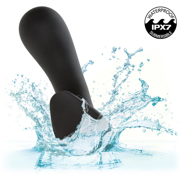 CalExotics Rock Bottom Curved Probe Rechargeable Prostate Vibrator - Extreme Toyz Singapore - https://extremetoyz.com.sg - Sex Toys and Lingerie Online Store - Bondage Gear / Vibrators / Electrosex Toys / Wireless Remote Control Vibes / Sexy Lingerie and Role Play / BDSM / Dungeon Furnitures / Dildos and Strap Ons &nbsp;/ Anal and Prostate Massagers / Anal Douche and Cleaning Aide / Delay Sprays and Gels / Lubricants and more...