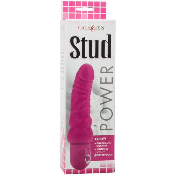 Studs Power Stud Curvy Vibrator - Pink