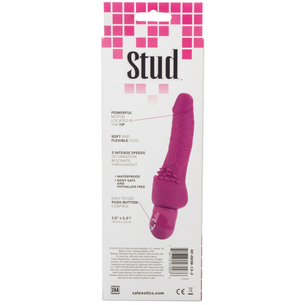 Studs Bendie Stud Cliterrific Vibrator - Pink