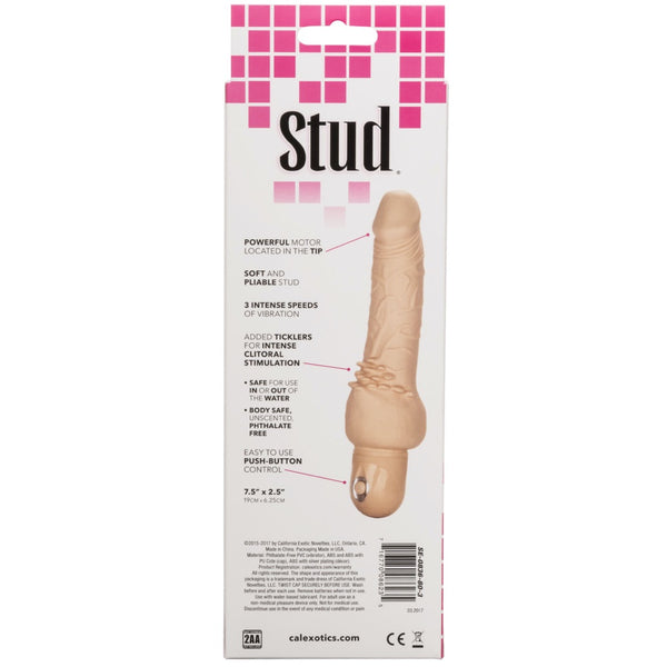 Studs Bendie Stud Cliterrific Vibrator - Ivory