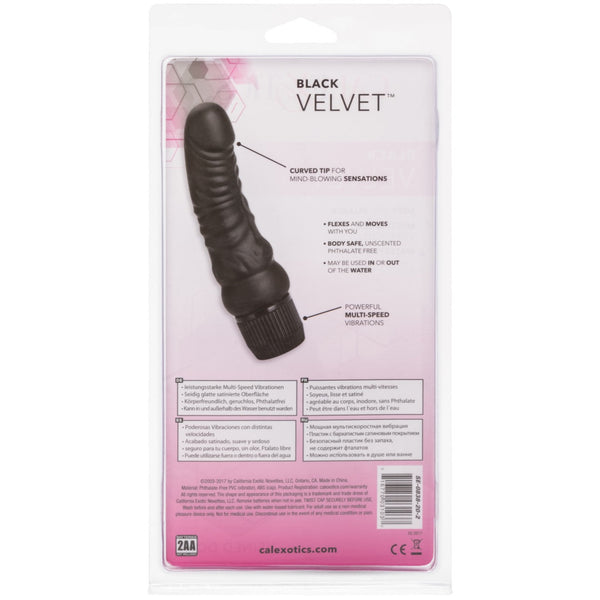 CalExotics Playful Dongs Black Velvet Veined Dong - Extreme Toyz Singapore - https://extremetoyz.com.sg - Sex Toys and Lingerie Online Store - Bondage Gear / Vibrators / Electrosex Toys / Wireless Remote Control Vibes / Sexy Lingerie and Role Play / BDSM / Dungeon Furnitures / Dildos and Strap Ons &nbsp;/ Anal and Prostate Massagers / Anal Douche and Cleaning Aide / Delay Sprays and Gels / Lubricants and more...