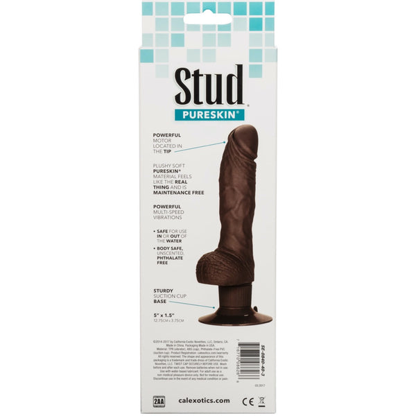 Studs Shower Stud Super Stud Vibrator - Brown