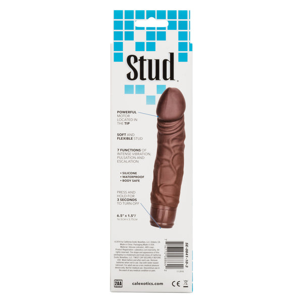CalExotics Silicone Stud Woody Vibrating Dildo - Extreme Toyz Singapore - https://extremetoyz.com.sg - Sex Toys and Lingerie Online Store - Bondage Gear / Vibrators / Electrosex Toys / Wireless Remote Control Vibes / Sexy Lingerie and Role Play / BDSM / Dungeon Furnitures / Dildos and Strap Ons / Anal and Prostate Massagers / Anal Douche and Cleaning Aide / Delay Sprays and Gels / Lubricants and more...