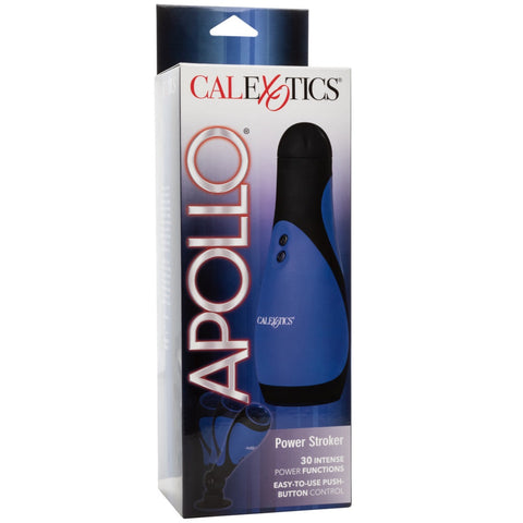 CalExotics Apollo Power Stroker - Blue - Extreme Toyz Singapore - https://extremetoyz.com.sg - Sex Toys and Lingerie Online Store - Bondage Gear / Vibrators / Electrosex Toys / Wireless Remote Control Vibes / Sexy Lingerie and Role Play / BDSM / Dungeon Furnitures / Dildos and Strap Ons &nbsp;/ Anal and Prostate Massagers / Anal Douche and Cleaning Aide / Delay Sprays and Gels / Lubricants and more...