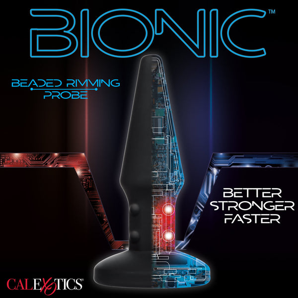 CalExotics Bionic Beaded Rimming Probe - Extreme Toyz Singapore - https://extremetoyz.com.sg - Sex Toys and Lingerie Online Store - Bondage Gear / Vibrators / Electrosex Toys / Wireless Remote Control Vibes / Sexy Lingerie and Role Play / BDSM / Dungeon Furnitures / Dildos and Strap Ons &nbsp;/ Anal and Prostate Massagers / Anal Douche and Cleaning Aide / Delay Sprays and Gels / Lubricants and more...