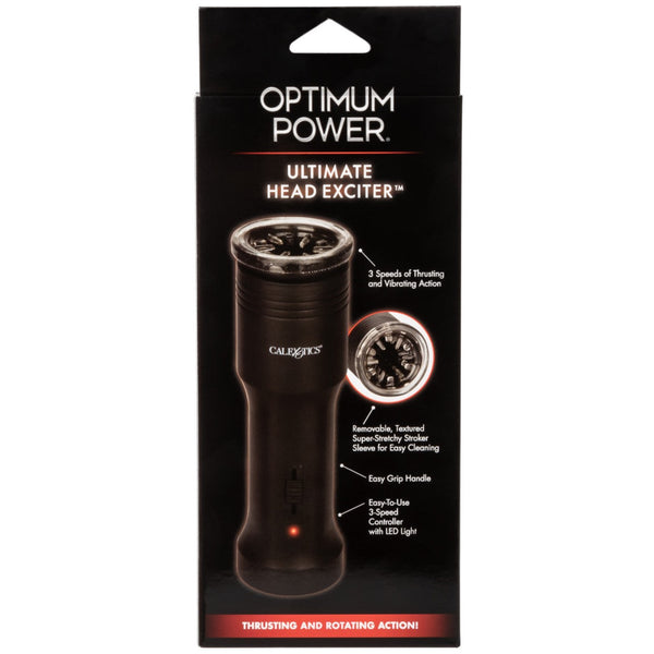 CalExotics Optimum Power Ultimate Head Exciter - Extreme Toyz Singapore - https://extremetoyz.com.sg - Sex Toys and Lingerie Online Store - Bondage Gear / Vibrators / Electrosex Toys / Wireless Remote Control Vibes / Sexy Lingerie and Role Play / BDSM / Dungeon Furnitures / Dildos and Strap Ons &nbsp;/ Anal and Prostate Massagers / Anal Douche and Cleaning Aide / Delay Sprays and Gels / Lubricants and more...