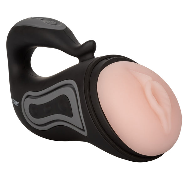 CalExotics Optimum Power Rechargeable Gri-N-Stroke - Extreme Toyz Singapore - https://extremetoyz.com.sg - Sex Toys and Lingerie Online Store - Bondage Gear / Vibrators / Electrosex Toys / Wireless Remote Control Vibes / Sexy Lingerie and Role Play / BDSM / Dungeon Furnitures / Dildos and Strap Ons &nbsp;/ Anal and Prostate Massagers / Anal Douche and Cleaning Aide / Delay Sprays and Gels / Lubricants and more...