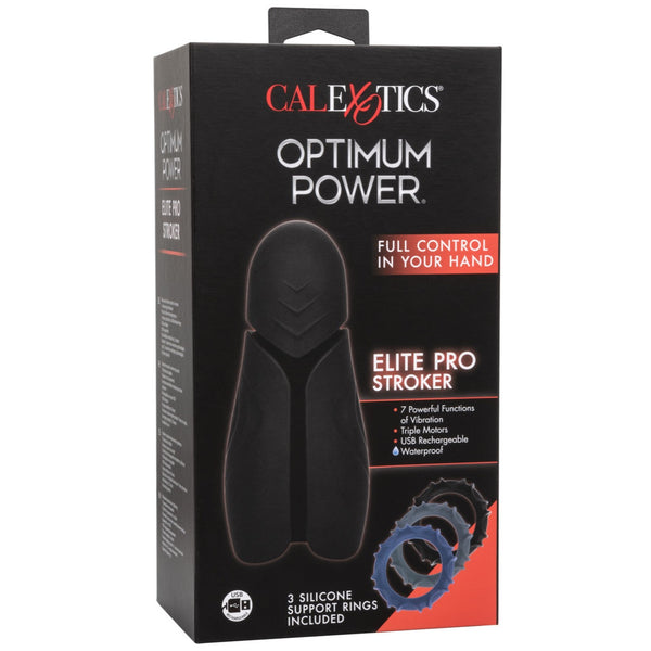 CalExotics Optimum Power Elite Pro Stroker - Extreme Toyz Singapore - https://extremetoyz.com.sg - Sex Toys and Lingerie Online Store - Bondage Gear / Vibrators / Electrosex Toys / Wireless Remote Control Vibes / Sexy Lingerie and Role Play / BDSM / Dungeon Furnitures / Dildos and Strap Ons &nbsp;/ Anal and Prostate Massagers / Anal Douche and Cleaning Aide / Delay Sprays and Gels / Lubricants and more...