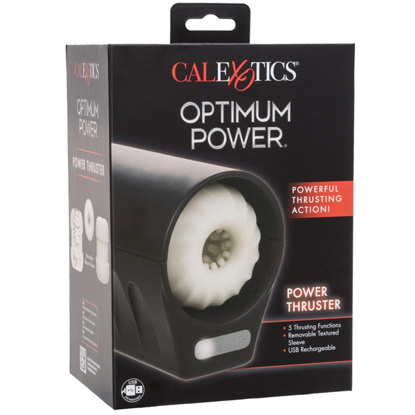 CalExotics Optimum Power Rechargeable Power Thruster - Extreme Toyz Singapore - https://extremetoyz.com.sg - Sex Toys and Lingerie Online Store - Bondage Gear / Vibrators / Electrosex Toys / Wireless Remote Control Vibes / Sexy Lingerie and Role Play / BDSM / Dungeon Furnitures / Dildos and Strap Ons &nbsp;/ Anal and Prostate Massagers / Anal Douche and Cleaning Aide / Delay Sprays and Gels / Lubricants and more...