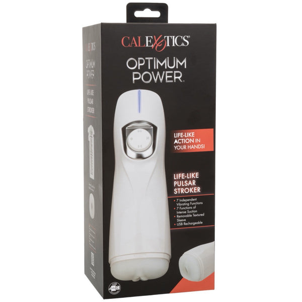 CalExotics Optimum Power Lifelike Pulsar Stroker - Extreme Toyz Singapore - https://extremetoyz.com.sg - Sex Toys and Lingerie Online Store - Bondage Gear / Vibrators / Electrosex Toys / Wireless Remote Control Vibes / Sexy Lingerie and Role Play / BDSM / Dungeon Furnitures / Dildos and Strap Ons &nbsp;/ Anal and Prostate Massagers / Anal Douche and Cleaning Aide / Delay Sprays and Gels / Lubricants and more...