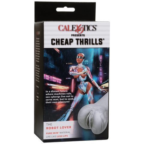 CalExotics Cheap Thrills The Robot Lover Masturbation Stroker - Extreme Toyz Singapore - https://extremetoyz.com.sg - Sex Toys and Lingerie Online Store - Bondage Gear / Vibrators / Electrosex Toys / Wireless Remote Control Vibes / Sexy Lingerie and Role Play / BDSM / Dungeon Furnitures / Dildos and Strap Ons &nbsp;/ Anal and Prostate Massagers / Anal Douche and Cleaning Aide / Delay Sprays and Gels / Lubricants and more...