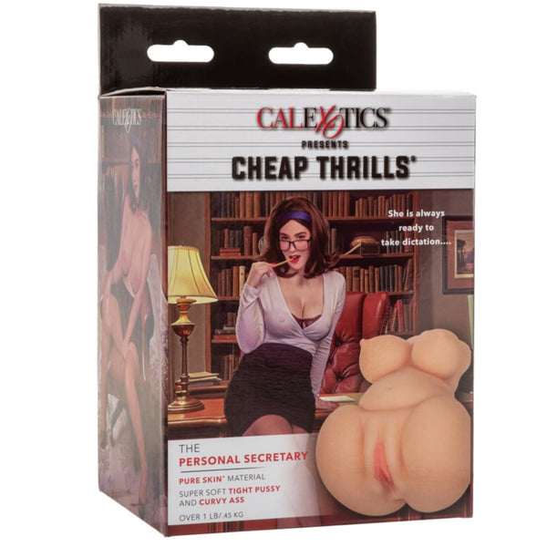 Cheap Thrills The Personal Secretary Tight Pussy & Curvy Ass Masturbator