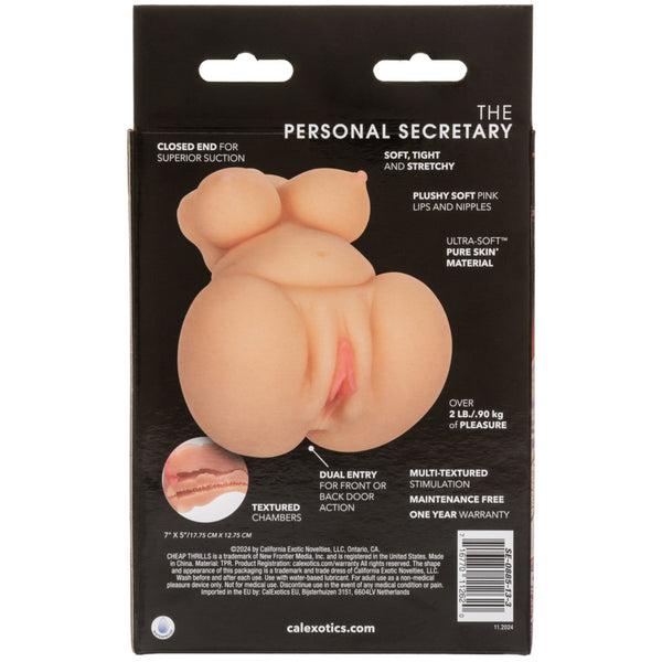 Cheap Thrills The Personal Secretary Tight Pussy & Curvy Ass Masturbator