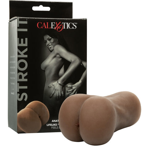 CalExotics Stroke It Ass Stroker - Brown - Extreme Toyz Singapore - https://extremetoyz.com.sg - Sex Toys and Lingerie Online Store - Bondage Gear / Vibrators / Electrosex Toys / Wireless Remote Control Vibes / Sexy Lingerie and Role Play / BDSM / Dungeon Furnitures / Dildos and Strap Ons &nbsp;/ Anal and Prostate Massagers / Anal Douche and Cleaning Aide / Delay Sprays and Gels / Lubricants and more...