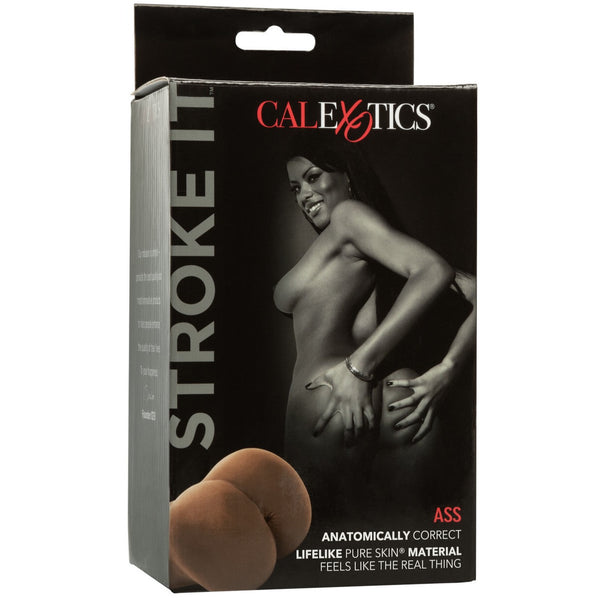 CalExotics Stroke It Ass Stroker - Brown - Extreme Toyz Singapore - https://extremetoyz.com.sg - Sex Toys and Lingerie Online Store - Bondage Gear / Vibrators / Electrosex Toys / Wireless Remote Control Vibes / Sexy Lingerie and Role Play / BDSM / Dungeon Furnitures / Dildos and Strap Ons &nbsp;/ Anal and Prostate Massagers / Anal Douche and Cleaning Aide / Delay Sprays and Gels / Lubricants and more...