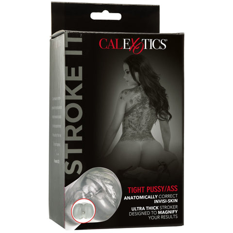 CalExotics Stroke It Tight Pussy/Ass Stroker - Extreme Toyz Singapore - https://extremetoyz.com.sg - Sex Toys and Lingerie Online Store - Bondage Gear / Vibrators / Electrosex Toys / Wireless Remote Control Vibes / Sexy Lingerie and Role Play / BDSM / Dungeon Furnitures / Dildos and Strap Ons &nbsp;/ Anal and Prostate Massagers / Anal Douche and Cleaning Aide / Delay Sprays and Gels / Lubricants and more...