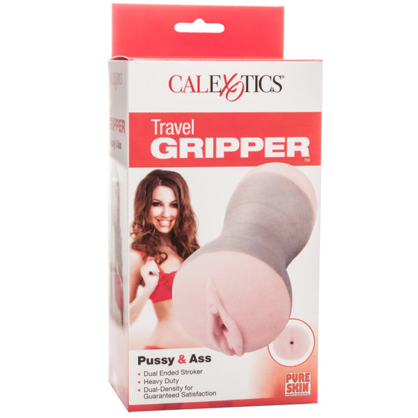 CalExotics The Gripper Travel Gripper Pussy & Ass Masturbator - Extreme Toyz Singapore - https://extremetoyz.com.sg - Sex Toys and Lingerie Online Store - Bondage Gear / Vibrators / Electrosex Toys / Wireless Remote Control Vibes / Sexy Lingerie and Role Play / BDSM / Dungeon Furnitures / Dildos and Strap Ons &nbsp;/ Anal and Prostate Massagers / Anal Douche and Cleaning Aide / Delay Sprays and Gels / Lubricants and more...