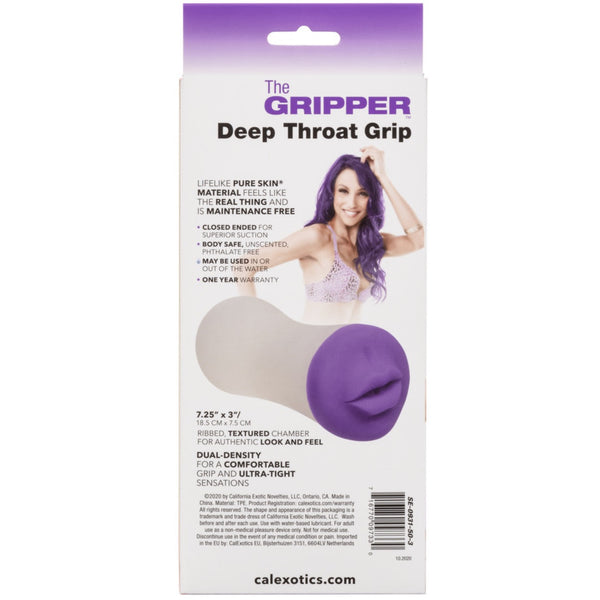 CalExoticThe Gripper Deep Throat Grip Masturbator - Extreme Toyz Singapore - https://extremetoyz.com.sg - Sex Toys and Lingerie Online Store - Bondage Gear / Vibrators / Electrosex Toys / Wireless Remote Control Vibes / Sexy Lingerie and Role Play / BDSM / Dungeon Furnitures / Dildos and Strap Ons &nbsp;/ Anal and Prostate Massagers / Anal Douche and Cleaning Aide / Delay Sprays and Gels / Lubricants and more...