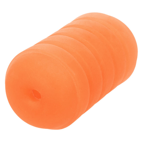 CalExotics Pop Sock! Ribbed Stroker - Orange - Extreme Toyz Singapore - https://extremetoyz.com.sg - Sex Toys and Lingerie Online Store - Bondage Gear / Vibrators / Electrosex Toys / Wireless Remote Control Vibes / Sexy Lingerie and Role Play / BDSM / Dungeon Furnitures / Dildos and Strap Ons &nbsp;/ Anal and Prostate Massagers / Anal Douche and Cleaning Aide / Delay Sprays and Gels / Lubricants and more...