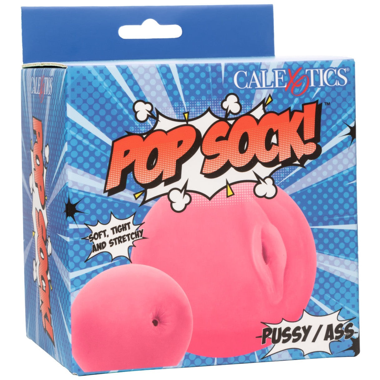 CalExotics Pop Sock! Pussy/Ass Masturbator - Extreme Toyz Singapore - https://extremetoyz.com.sg - Sex Toys and Lingerie Online Store - Bondage Gear / Vibrators / Electrosex Toys / Wireless Remote Control Vibes / Sexy Lingerie and Role Play / BDSM / Dungeon Furnitures / Dildos and Strap Ons &nbsp;/ Anal and Prostate Massagers / Anal Douche and Cleaning Aide / Delay Sprays and Gels / Lubricants and more...