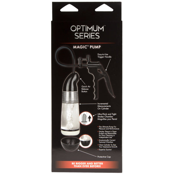 CalExotics Optimum Series Magic Pump - Extreme Toyz Singapore - https://extremetoyz.com.sg - Sex Toys and Lingerie Online Store - Bondage Gear / Vibrators / Electrosex Toys / Wireless Remote Control Vibes / Sexy Lingerie and Role Play / BDSM / Dungeon Furnitures / Dildos and Strap Ons &nbsp;/ Anal and Prostate Massagers / Anal Douche and Cleaning Aide / Delay Sprays and Gels / Lubricants and more...