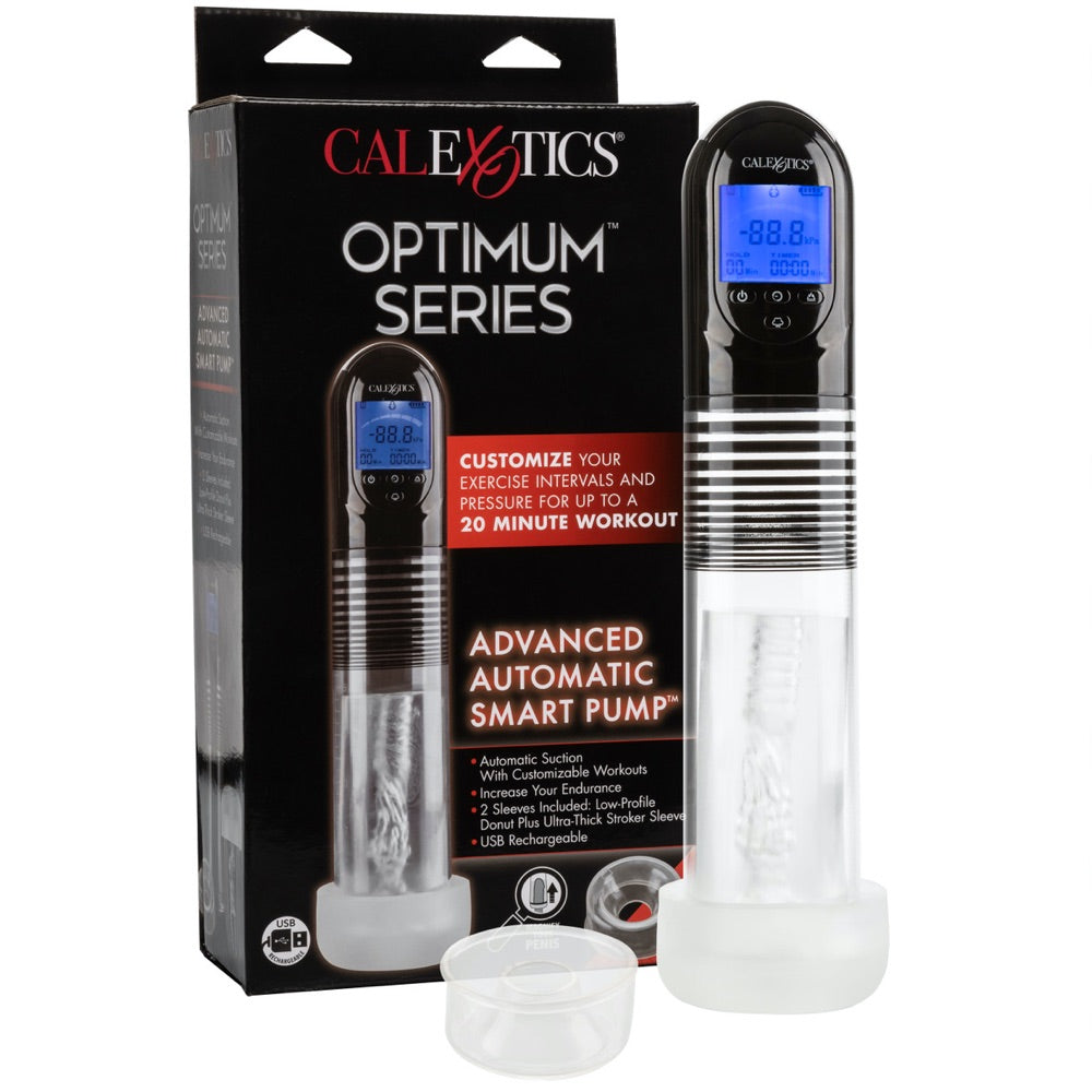 CalExotics Optimum Series Advanced Automatic Smart Pump - Extreme Toyz Singapore - https://extremetoyz.com.sg - Sex Toys and Lingerie Online Store - Bondage Gear / Vibrators / Electrosex Toys / Wireless Remote Control Vibes / Sexy Lingerie and Role Play / BDSM / Dungeon Furnitures / Dildos and Strap Ons &nbsp;/ Anal and Prostate Massagers / Anal Douche and Cleaning Aide / Delay Sprays and Gels / Lubricants and more...