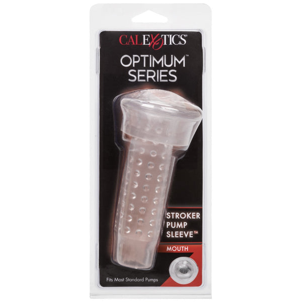 CalExotics Optimum Series Stroker Pump Sleeve Mouth - Extreme Toyz Singapore - https://extremetoyz.com.sg - Sex Toys and Lingerie Online Store - Bondage Gear / Vibrators / Electrosex Toys / Wireless Remote Control Vibes / Sexy Lingerie and Role Play / BDSM / Dungeon Furnitures / Dildos and Strap Ons &nbsp;/ Anal and Prostate Massagers / Anal Douche and Cleaning Aide / Delay Sprays and Gels / Lubricants and more...