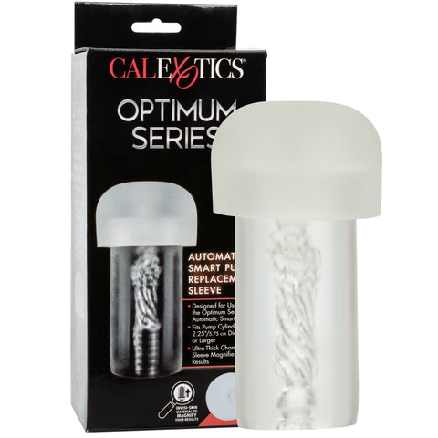 CalExotics Optimum Series Automatic Smart Pump Replacement Sleeve - Extreme Toyz Singapore - https://extremetoyz.com.sg - Sex Toys and Lingerie Online Store - Bondage Gear / Vibrators / Electrosex Toys / Wireless Remote Control Vibes / Sexy Lingerie and Role Play / BDSM / Dungeon Furnitures / Dildos and Strap Ons &nbsp;/ Anal and Prostate Massagers / Anal Douche and Cleaning Aide / Delay Sprays and Gels / Lubricants and more...