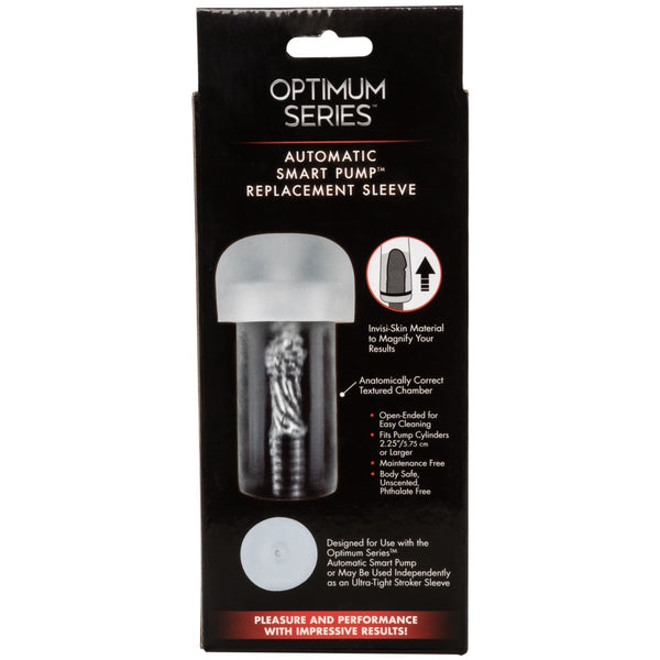 CalExotics Optimum Series Automatic Smart Pump Replacement Sleeve - Extreme Toyz Singapore - https://extremetoyz.com.sg - Sex Toys and Lingerie Online Store - Bondage Gear / Vibrators / Electrosex Toys / Wireless Remote Control Vibes / Sexy Lingerie and Role Play / BDSM / Dungeon Furnitures / Dildos and Strap Ons &nbsp;/ Anal and Prostate Massagers / Anal Douche and Cleaning Aide / Delay Sprays and Gels / Lubricants and more...