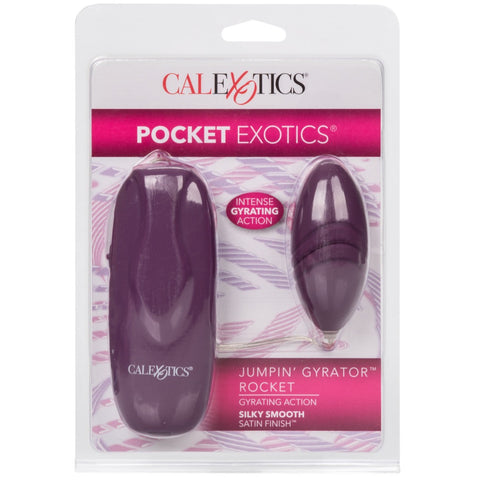 CalExotics Pocket Exotics Jumpin' Gyrator Rocket Vibrating Egg - Extreme Toyz Singapore - https://extremetoyz.com.sg - Sex Toys and Lingerie Online Store - Bondage Gear / Vibrators / Electrosex Toys / Wireless Remote Control Vibes / Sexy Lingerie and Role Play / BDSM / Dungeon Furnitures / Dildos and Strap Ons &nbsp;/ Anal and Prostate Massagers / Anal Douche and Cleaning Aide / Delay Sprays and Gels / Lubricants and more...