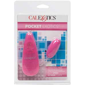 CalExotics Pocket Exotics Vibrating Pink Passion Bullet - Extreme Toyz Singapore - https://extremetoyz.com.sg - Sex Toys and Lingerie Online Store - Bondage Gear / Vibrators / Electrosex Toys / Wireless Remote Control Vibes / Sexy Lingerie and Role Play / BDSM / Dungeon Furnitures / Dildos and Strap Ons &nbsp;/ Anal and Prostate Massagers / Anal Douche and Cleaning Aide / Delay Sprays and Gels / Lubricants and more...