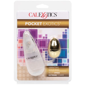 CalExotics Pocket Exotics Vibrating Gold Egg - Extreme Toyz Singapore - https://extremetoyz.com.sg - Sex Toys and Lingerie Online Store - Bondage Gear / Vibrators / Electrosex Toys / Wireless Remote Control Vibes / Sexy Lingerie and Role Play / BDSM / Dungeon Furnitures / Dildos and Strap Ons &nbsp;/ Anal and Prostate Massagers / Anal Douche and Cleaning Aide / Delay Sprays and Gels / Lubricants and more...