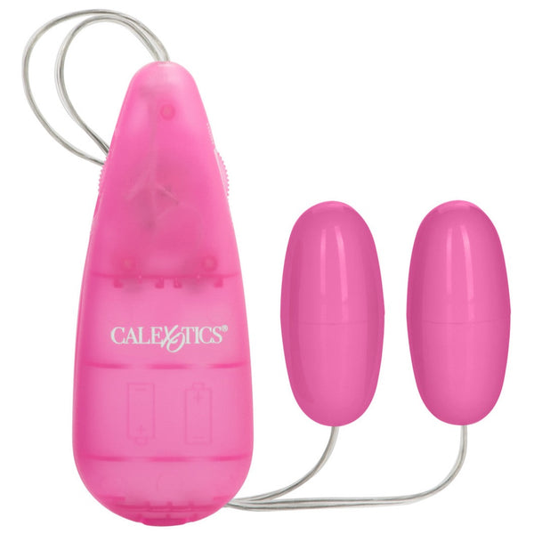 CalExotics Pocket Exotics Vibrating Double Pink Bullets - Extreme Toyz Singapore - https://extremetoyz.com.sg - Sex Toys and Lingerie Online Store - Bondage Gear / Vibrators / Electrosex Toys / Wireless Remote Control Vibes / Sexy Lingerie and Role Play / BDSM / Dungeon Furnitures / Dildos and Strap Ons &nbsp;/ Anal and Prostate Massagers / Anal Douche and Cleaning Aide / Delay Sprays and Gels / Lubricants and more...