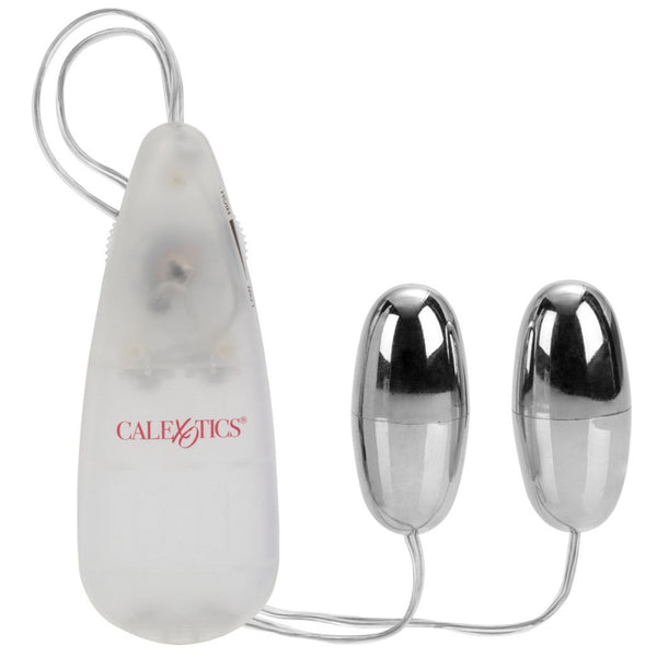 CalExotics Pocket Exotics Vibrating Double Silver Bullets - Extreme Toyz Singapore - https://extremetoyz.com.sg - Sex Toys and Lingerie Online Store - Bondage Gear / Vibrators / Electrosex Toys / Wireless Remote Control Vibes / Sexy Lingerie and Role Play / BDSM / Dungeon Furnitures / Dildos and Strap Ons &nbsp;/ Anal and Prostate Massagers / Anal Douche and Cleaning Aide / Delay Sprays and Gels / Lubricants and more...