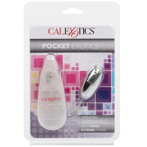 CalExotics Pocket Exotics Vibrating Silver Bullet - Extreme Toyz Singapore - https://extremetoyz.com.sg - Sex Toys and Lingerie Online Store - Bondage Gear / Vibrators / Electrosex Toys / Wireless Remote Control Vibes / Sexy Lingerie and Role Play / BDSM / Dungeon Furnitures / Dildos and Strap Ons &nbsp;/ Anal and Prostate Massagers / Anal Douche and Cleaning Aide / Delay Sprays and Gels / Lubricants and more...