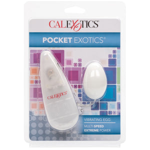 CalExotics Pocket Exotics Vibrating Egg - Extreme Toyz Singapore - https://extremetoyz.com.sg - Sex Toys and Lingerie Online Store - Bondage Gear / Vibrators / Electrosex Toys / Wireless Remote Control Vibes / Sexy Lingerie and Role Play / BDSM / Dungeon Furnitures / Dildos and Strap Ons &nbsp;/ Anal and Prostate Massagers / Anal Douche and Cleaning Aide / Delay Sprays and Gels / Lubricants and more...