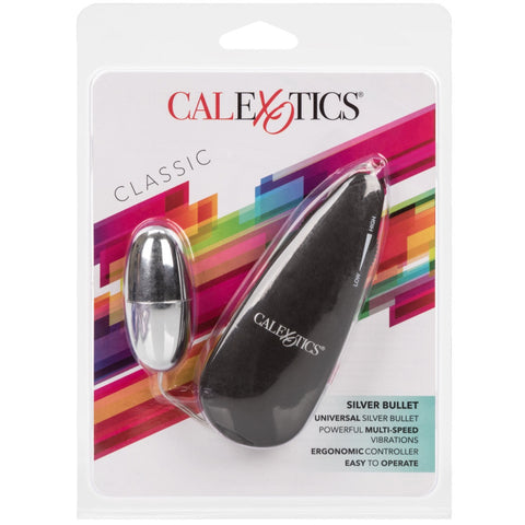 CalExotics Classic Silver Bullet Vibrator - Extreme Toyz Singapore - https://extremetoyz.com.sg - Sex Toys and Lingerie Online Store - Bondage Gear / Vibrators / Electrosex Toys / Wireless Remote Control Vibes / Sexy Lingerie and Role Play / BDSM / Dungeon Furnitures / Dildos and Strap Ons &nbsp;/ Anal and Prostate Massagers / Anal Douche and Cleaning Aide / Delay Sprays and Gels / Lubricants and more...