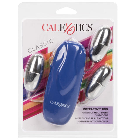 CalExotics Interactive Trio Bullets - Extreme Toyz Singapore - https://extremetoyz.com.sg - Sex Toys and Lingerie Online Store - Bondage Gear / Vibrators / Electrosex Toys / Wireless Remote Control Vibes / Sexy Lingerie and Role Play / BDSM / Dungeon Furnitures / Dildos and Strap Ons &nbsp;/ Anal and Prostate Massagers / Anal Douche and Cleaning Aide / Delay Sprays and Gels / Lubricants and more...