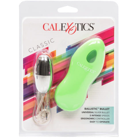 CalExotics Ballistic Bullet - Universal - Extreme Toyz Singapore - https://extremetoyz.com.sg - Sex Toys and Lingerie Online Store - Bondage Gear / Vibrators / Electrosex Toys / Wireless Remote Control Vibes / Sexy Lingerie and Role Play / BDSM / Dungeon Furnitures / Dildos and Strap Ons &nbsp;/ Anal and Prostate Massagers / Anal Douche and Cleaning Aide / Delay Sprays and Gels / Lubricants and more...